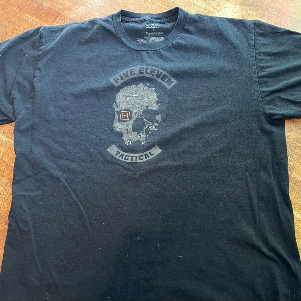 5.11 Tactical Black Skull Graphic Tee